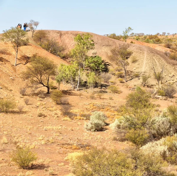 在澳洲陨石秋天自然狂放和内地 — 图库照片