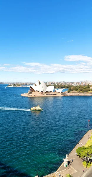 Australia Sydney Circa Sierpnia 2017 Opery Łodzi — Zdjęcie stockowe