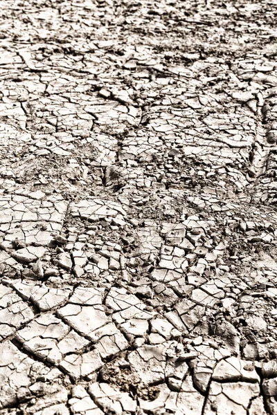 Abstrakte Textur Hintergrund Afrika Der Zerbrochene Boden Tot Und Erosion — Stockfoto