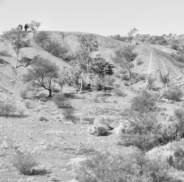 Άγρια φύση και outback με τον μετεωρίτη πτώση — Φωτογραφία Αρχείου