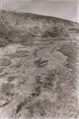 Danakil Etiyopya Afrika volkanik depresyon 