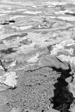   Etiyopya Afrika volkanik göl portre