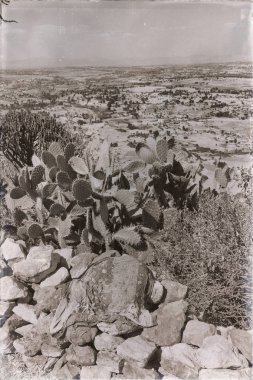  vadi dağ ve gökyüzü panorama 