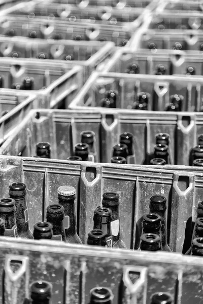 Lots of empy bottle like alcoholism concept — Stock Photo, Image
