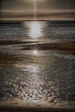   relax kavramı gibi Okyanusu günbatımı 