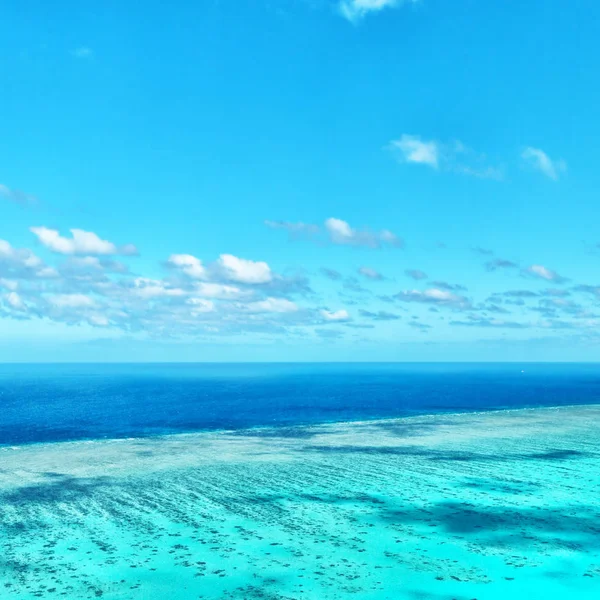 El gran arrecife de lo alto — Foto de Stock