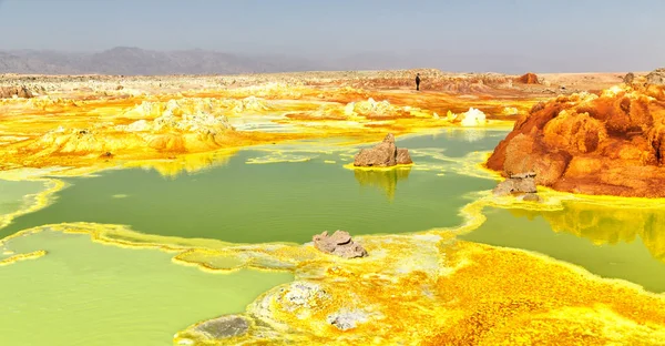  Afrika dallol volkanik depresyon