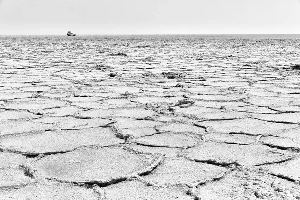 In Africa etiopia danakil il deserto del sale — Foto Stock