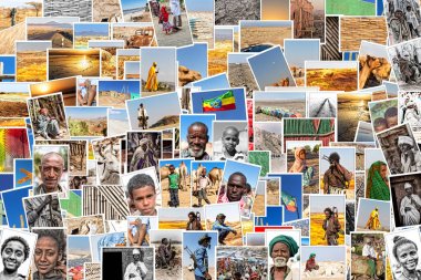 kendi görüntüleri tüm Afrika  