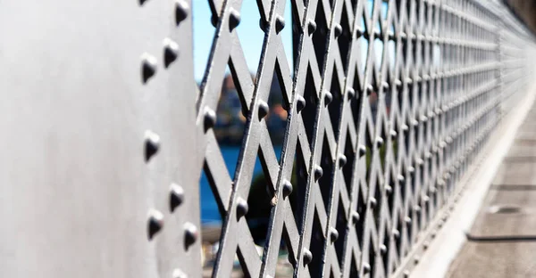 背景のように鋼の金属構造橋からシドニー オーストラリア — ストック写真