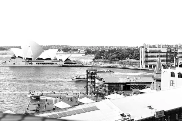 Australien Sydney August 2017 Opernhaus Und Das Boot — Stockfoto