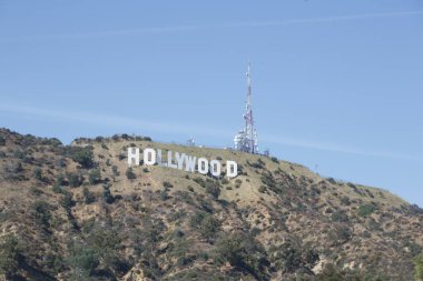  Tepe turizm belgesindeki Hollywood tabelası
