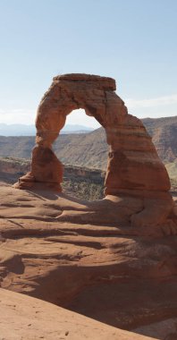   Abd'de kemerler milli park içinde inanılmaz doğa turist destinatio güzelliği