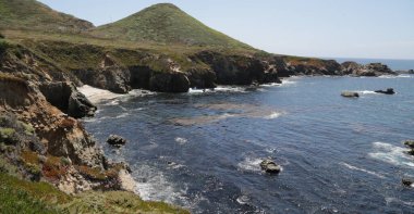   Usa Garrapata Ulusal Parkı 'nda inanılmaz doğa güzelliği turist beldesi