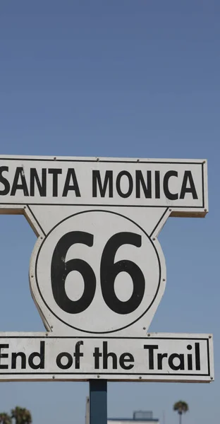 Usa Los Angeles Santa Monica Pláž Koláč — Stock fotografie