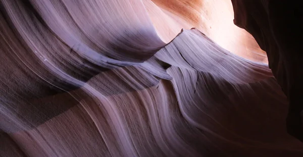 Parku Narodowym Usa Antilope Canyon Piękno Niesamowitej Przyrody Turystycznym — Zdjęcie stockowe