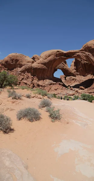 USA inside the arches national  park — Stock Photo, Image