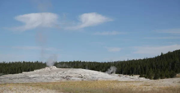 Negli Usa All Interno Del Parco Nazionale Yellowstone Dovere Sorprendente — Foto Stock