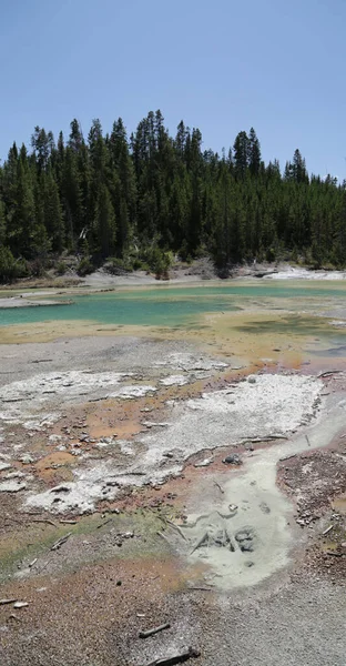 Parque Nacional de Yellowstone la naturaleza — Foto de Stock