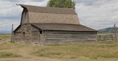   Abd'de mormon evi büyük teton milli park şaşırtıcı doğa turist destinatio güzelliği