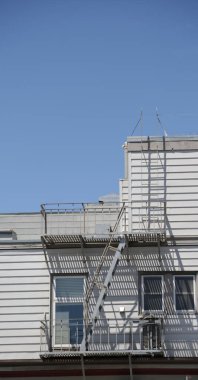   Usa San Francisco 'da şehir manzarası ve bina