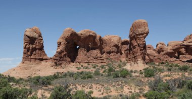   Abd'de kemerler milli park içinde inanılmaz doğa turist destinatio güzelliği