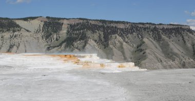 Yellowstone milli parkı içinde Abd'de inanılmaz doğa turist destinatio brauty