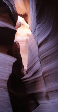   Usa Antilope Canyon Ulusal Parkı 'nda muhteşem doğa turist beldesi