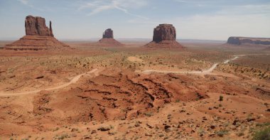 Anıt vadi parkı içinde ABD'de şaşırtıcı doğa turist destinatio güzelliği