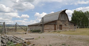   Abd'de mormon evi büyük teton milli park şaşırtıcı doğa turist destinatio güzelliği