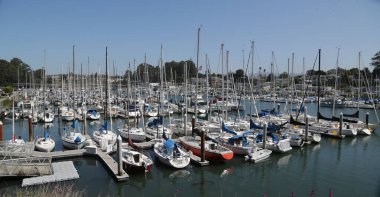   Usa California 'da Santa Cruz Limanı Turist Bölgesi