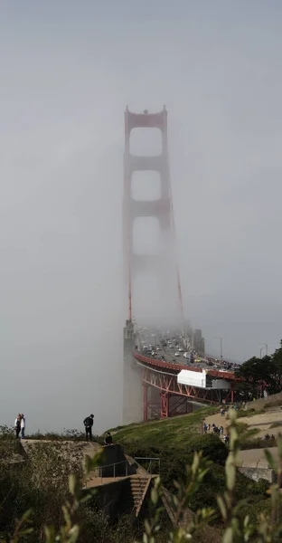 Usa San Francisco Famoso Ponte Oro — Foto Stock