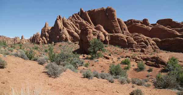 Aux Etats Unis Intérieur Parc National Des Arches Beauté Nature — Photo