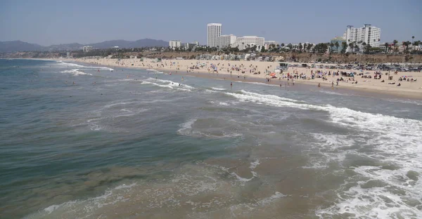 Usa Los Angeles Santa Monica Strand Pite — Stock Fotó