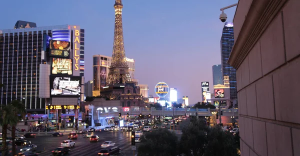 Usa Las Vegas Circa Sierpień 2019 Pasek Las Vega — Zdjęcie stockowe