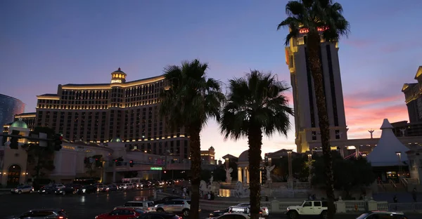 Usa Las Vegas Circa Sierpień 2019 Pasek Las Vega — Zdjęcie stockowe