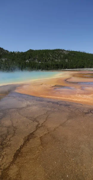 Parco nazionale di yellowstone la natura — Foto Stock