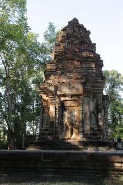 Kamboçya 'da Angkor eski binalar ve tarihi mekanlar Unesco tarafından korunuyordu.