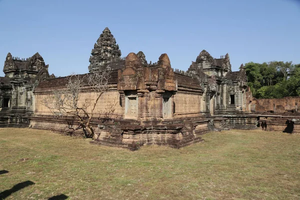 Cambodgia Angkor Wat Clădirile Vechi Site Istoric Protejat Unesco Destinație — Fotografie, imagine de stoc