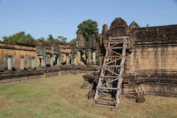 Cambodia Angkor Wat Oude Gebouwen Historische Site Beschermen Door Unesco — Stockfoto