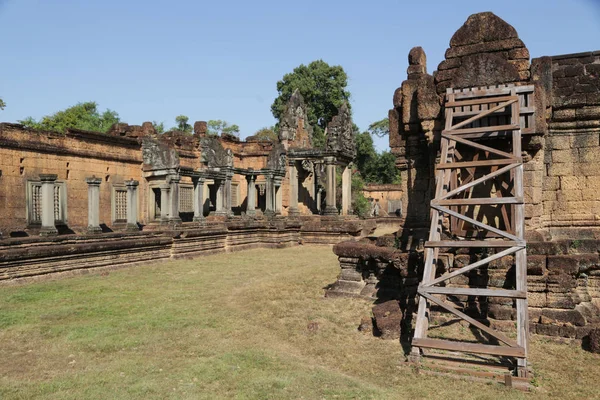 Kambodscha Angkor Wat Die Alten Gebäude Und Historischen Stätten Von — Stockfoto