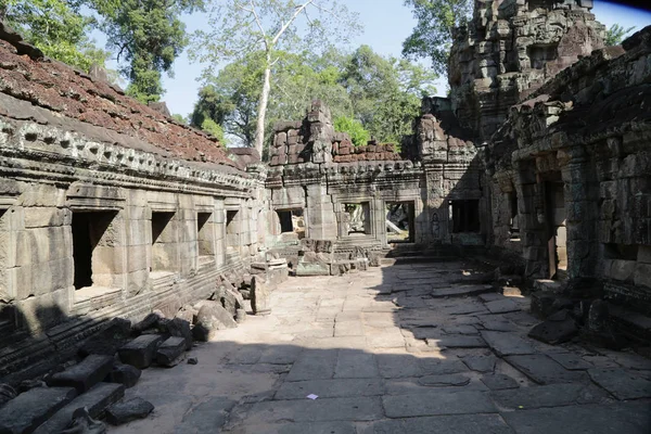 Cambodia Angkor Wat Oude Gebouwen Historische Site Beschermen Door Unesco — Stockfoto