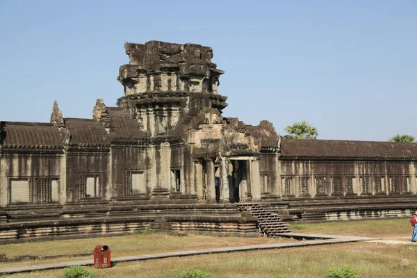 Kambodscha Angkor Wat Die Alten Gebäude Und Historischen Stätten Von — Stockfoto