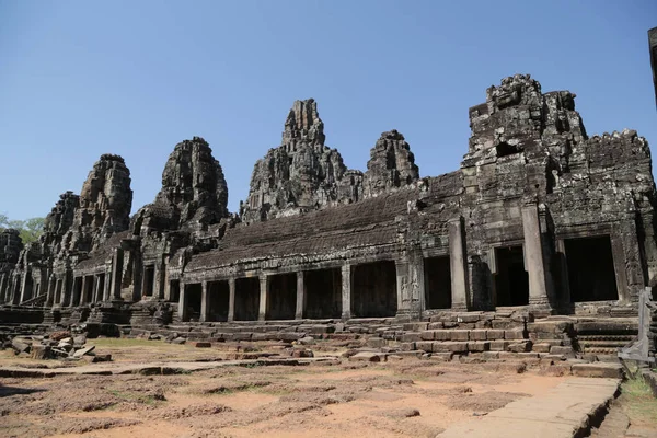 Kambodscha Angkor Wat Die Alten Gebäude Und Historischen Stätten Von — Stockfoto