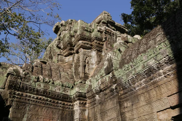Cambodia Angkor Wat Edifícios Antigos Local Histórico Proteger Pela Unesco — Fotografia de Stock