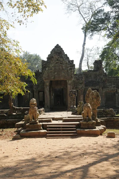 Kambodscha Angkor Wat Die Alten Gebäude Und Historischen Stätten Von — Stockfoto