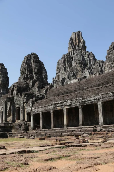 Kambodscha Angkor Wat Die Alten Gebäude Und Historischen Stätten Von — Stockfoto