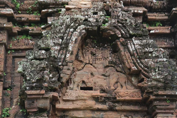 Edifícios Antigos Local Histórico Cong Nhan Vietnam — Fotografia de Stock