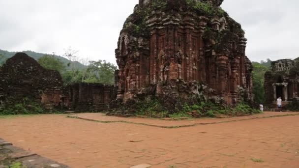 Cambodia Cong Nhan Circa December 2019 Niet Geïdentificeerde Mensen Buurt — Stockvideo