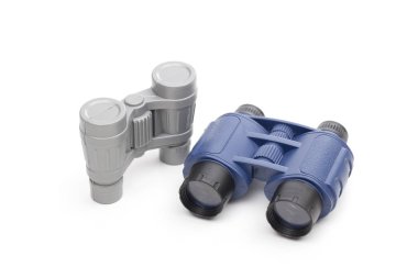 beyaz zemin üzerinde dürbün